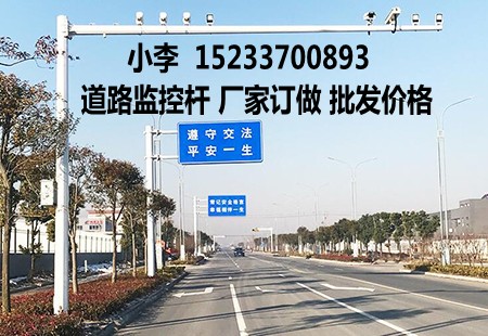 唐山道路6米监控立杆